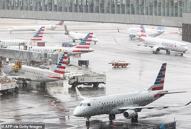 Airports seeing the most disruptions include JFK and LaGuardia in New York, Newark in New Jersey, Philadelphia international and Reagan international, in Washington, DC