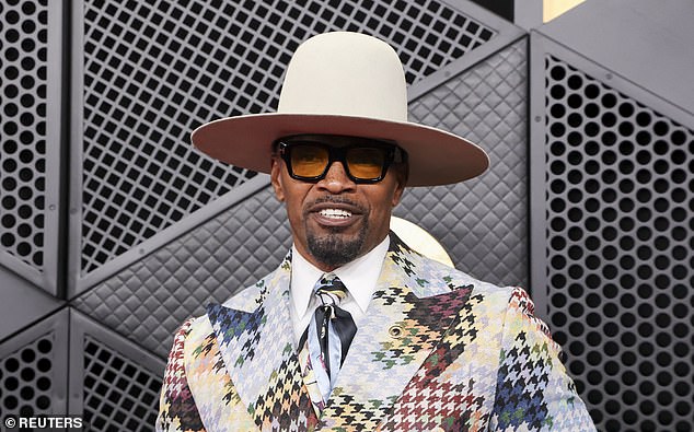 Jamie Foxx hits out at BAFTA N-word controversy - as Tourette's charity says involuntary tics are 'not a reflection of the sufferer's beliefs'