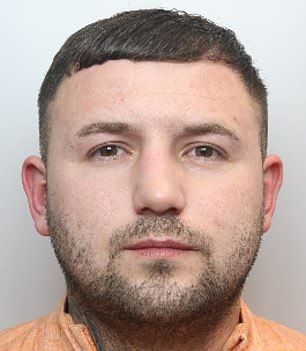 Ryan Pilling, 29, was jailed for 13 years and seven months
