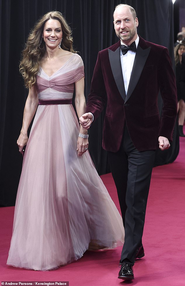 William and Kate are 'concerned' Andrew's arrest will hurt the King's health amid 'frustration' they can't speak out after hinting at turmoil at Baftas