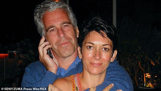 The person who sent the email alleged the girls were buried on the orders of Epstein and 'Madam G', believed to be Ghislaine Maxwell