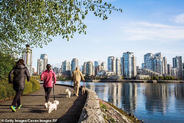 Vancouver skyline, this location is the least affordable city in Canada as well as the third least affordable of the 94 markets