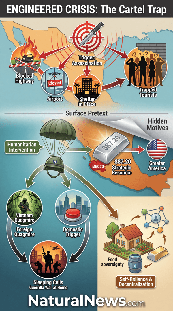 Trapped in Chaos: The Cartel War Zone and the Engineered Crisis Drawing Americans into the Crossfire