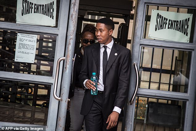 Mbuso Mandela (pictured), the grandson of late former South African president Nelson Mandela