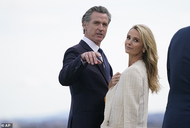 Jennifer Siebel Newsom posted to X on Tuesday about the Gold Medal winners' refusal to visit Trump at the White House