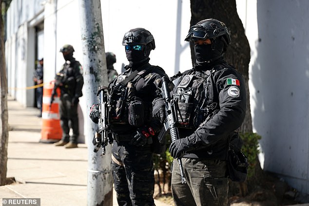 The drug cartel leader's death prompted a wave of unrest across the country, with roadblocks, vehicles and business set alight and tourists scrambling for cover amid violent outbreaks