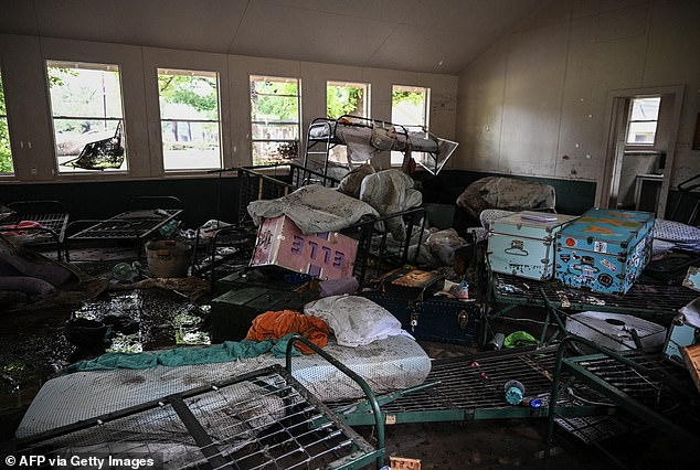 Most of the girls who died were sleeping in cabins located near the Guadalupe River.