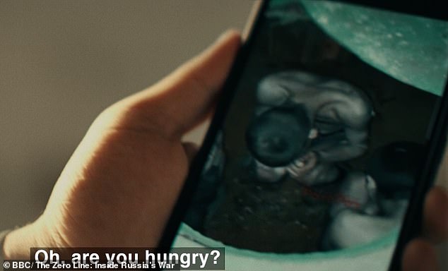 One Telegram video showed emaciated men crouching in a dark pit after being starved and beaten for refusing orders