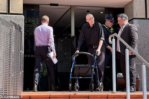 But the former teacher (pictured) will not face trial after Hobart magistrate Andrew McKee found Bester unfit due to mental impairment