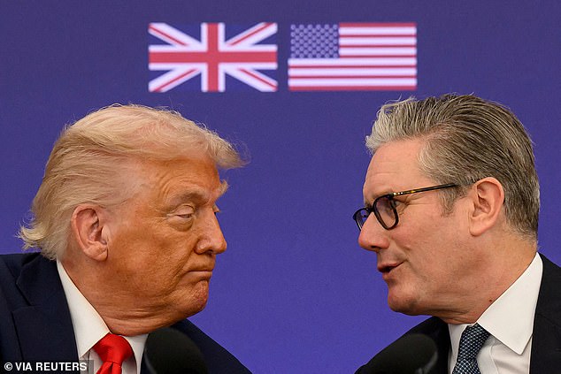 Relief for UK businesses as Trump's new 'global' tariff takes effect at 10% instead of 15% he threatened... with Starmer's deal on steel and cars still standing