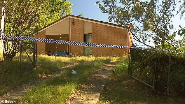 Police revealed on Tuesday that Ms Sanowski did not live at the Bellbird Park home (pictured) where her body was found