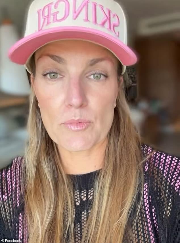 American tourist, Katy Holloman, from El Dorado Hills, took to Facebook to speak of her ordeal after she was told to shelter in her hotel as it was safer than attempting a journey to the airport