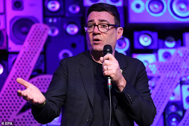 Sir Keir did speak to Mr Burnham, having blocked the Greater Manchester mayor from standing to become the area's MP. But there were no pictures of the encounter