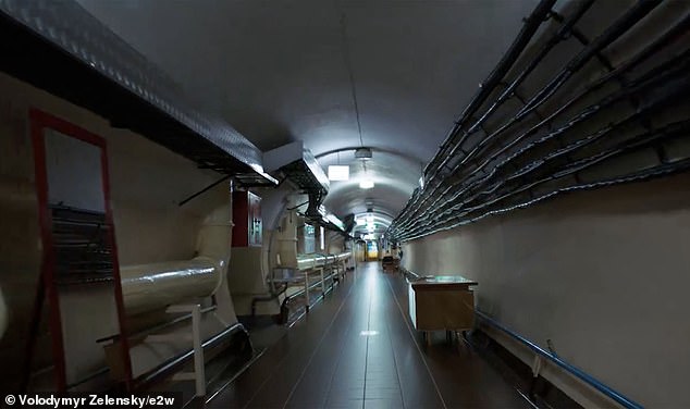 The bunker where Ukrainian leaders gathered to stay safe from Russian attacks