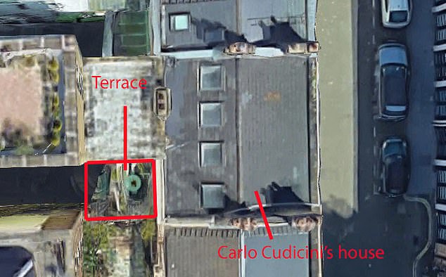 The ex-footballer's lawyer told a court hearing: 'In about 2007 to 2008, he had work to the house carried out in accordance with the terrace permission, creating a terrace'