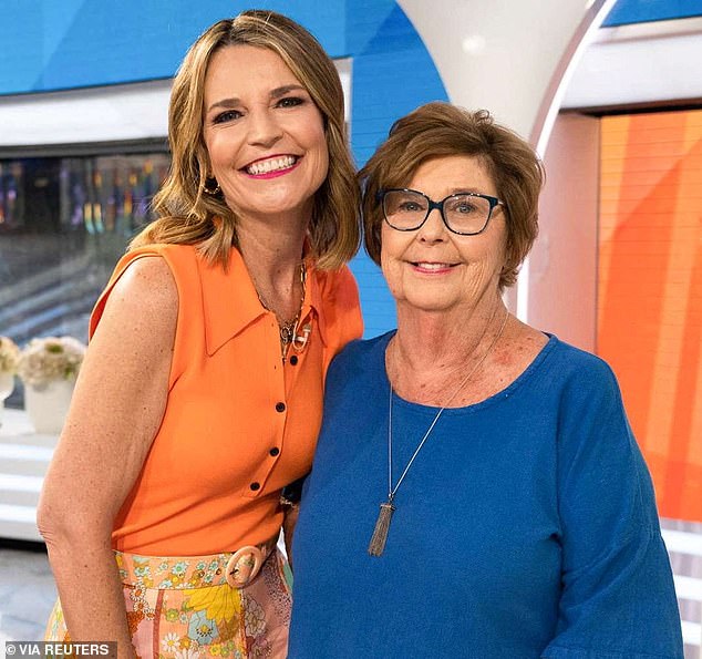 A Tucson couple said they found a bloody glove near Nancy Guthrie's home in the Catalina Foothills. (Pictured: Nancy with her daughter Savannah Guthrie on the set of the 'Today' show)