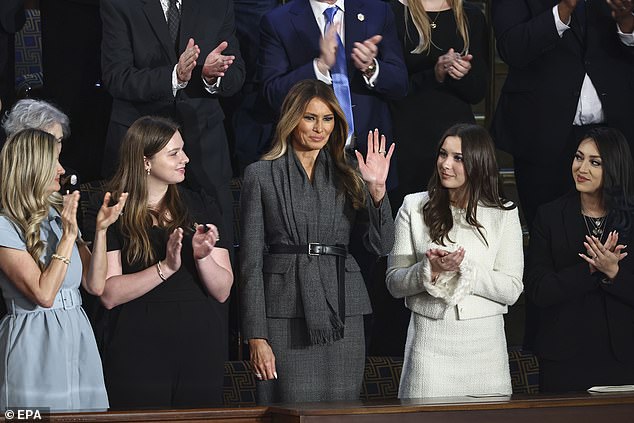 Melania Trump unveils her young State of the Union guests in a tender display of the causes closest to her heart