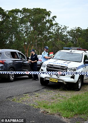 Police conducted searches earlier this week in bushland near Glenorie, NSW