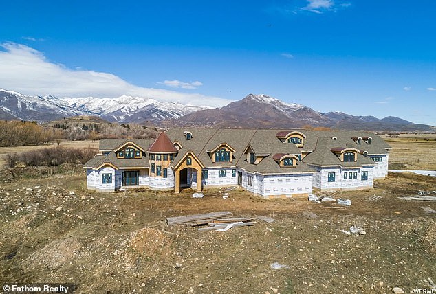 Richins and Eric were building an enormous $2 million mansion on 10 acres of land at the time of his death