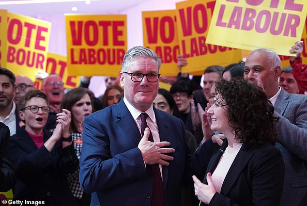 Nigel Farage mocks unpopular Starmer for failing to meet ANY real voters on token by-election visit to Gorton - as Andy Burnham dodges being pictured with the PM