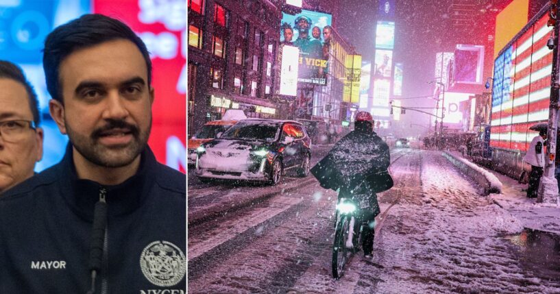 Mamdani's NYC: Mayor Says Deaths During 'Historic' Blizzard Were  'Overdose Related' and Not Due to Weather Conditions