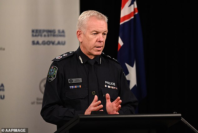 SA Police chief Grant Stevens vowed to use every resource to find the little boy