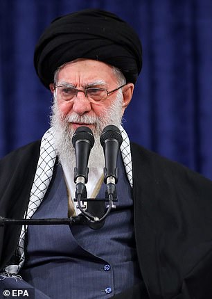 Ayatollah Ali Khamenei has been the theocratic supreme leader of Iran since 1979