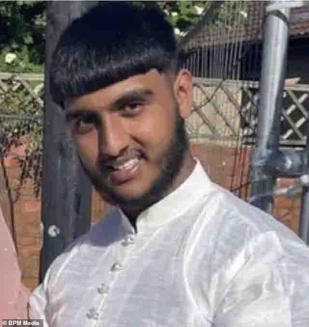 Tributes paid to 'kind and generous' teenager, 18, who was stabbed to death outside mosque following Ramadan prayers - as police arrest 17-year-old boy in connection
