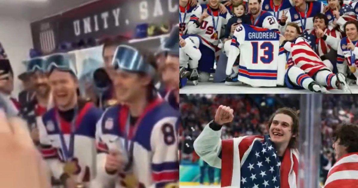 WATCH: U.S. Men’s  Hockey Team Accepts President Trump’s PERSONAL Invite to SOTU Address