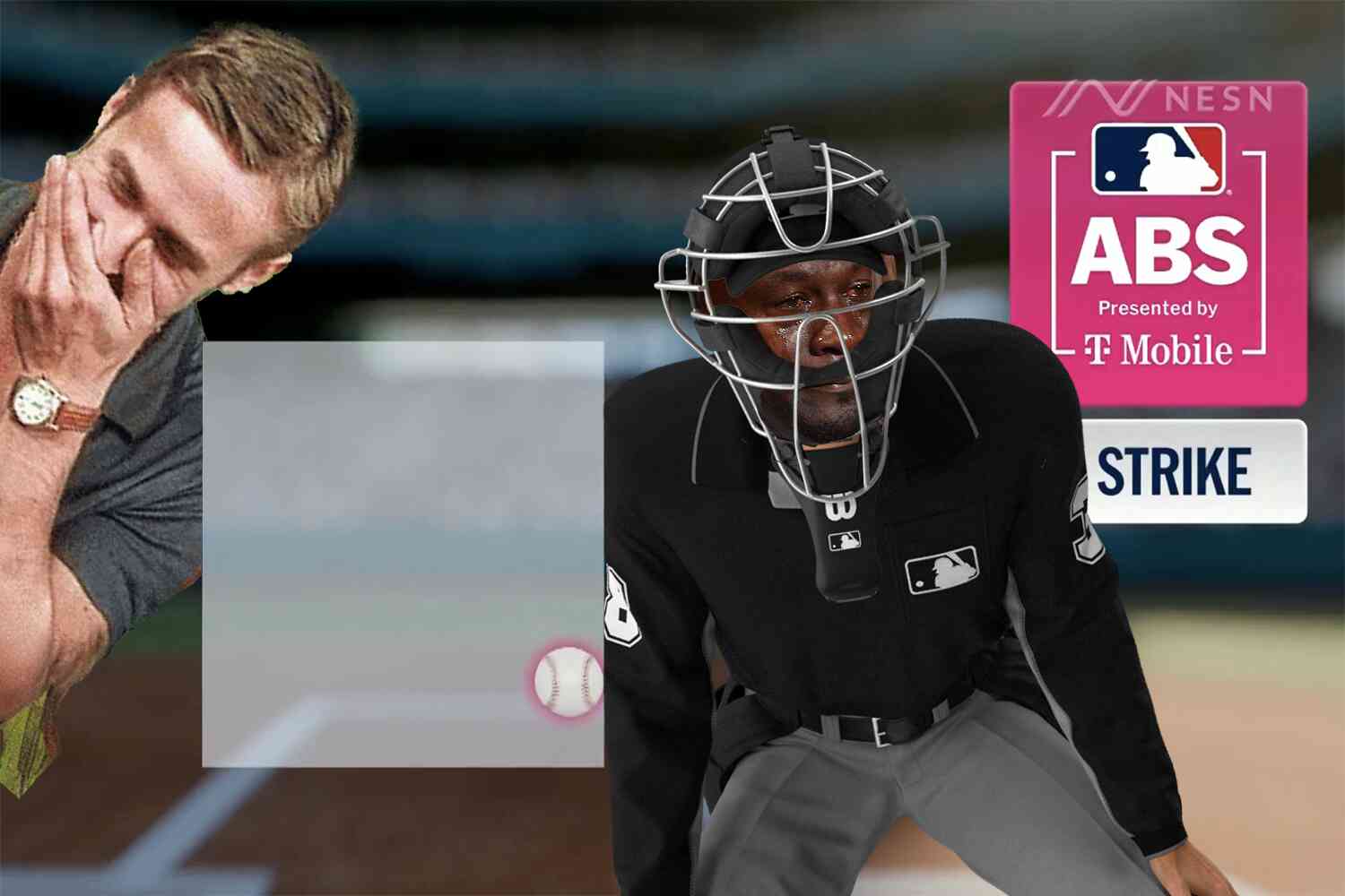 WATCH: MLB umpire loses FIVE CONSECUTIVE ball-strike challenges 🤣