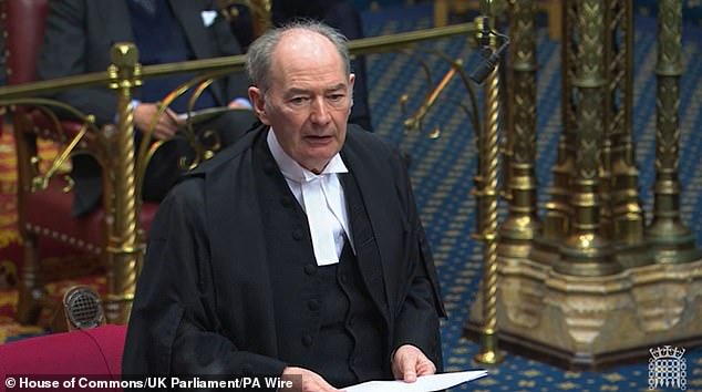 The Lord Speaker, Lord Forsyth, last night fiercely denied he was the one who tipped off the police, fuelling the mystery
