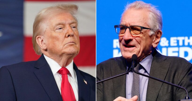 Robert De Niro Melts Down in Another Interview, Says Trump 'Should Never Even Have Been Allowed to Run'