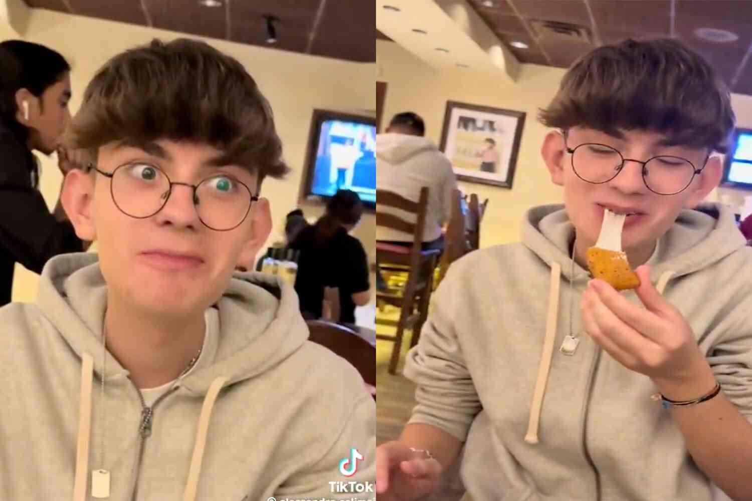 This Italian exchange student went to Olive Garden and his reaction was perfect