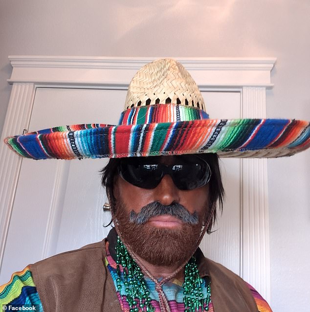 Shocking moment conservative activist dons brownface and sombrero to testify in support of proposed new immigration rule