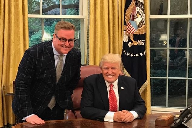 Former Geelong boy-turned-seasoned tabloid operator Dylan Howard (left, with Donald Trump) was almost the owner of shuttered sports website The Roar. He has, er, quite the reputation
