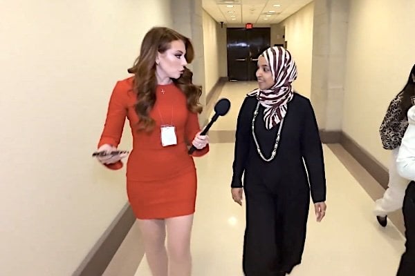 WATCH: Ilhan Omar denies ever saying U.S. ‘should be more fearful of white men,’ despite it being on video!