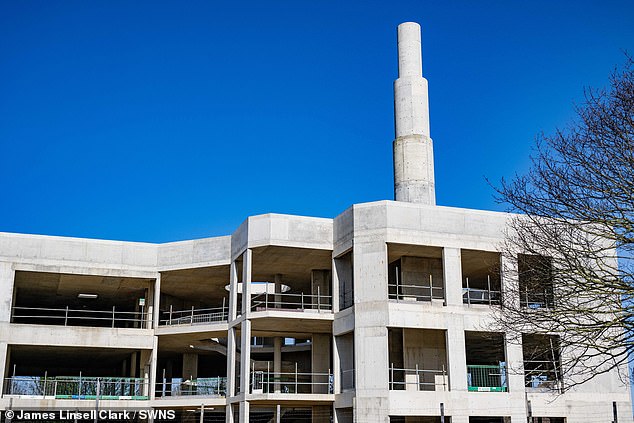 'It resembles a disused, multi-storey car park, and it originally was a car park. We have lost a car park and gained an ugly building, and we are in very short supply of car parks in Gillingham,' said resident Susan Warner