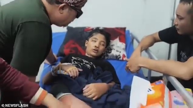 'It was Mummy': Tragic moment bullied child 'forced to drink boiling water by his step-mother' reveals the culprit shortly before dying from his injuries