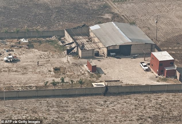 A death camp set up allegedly by the Jalisco New Generation Cartel at the Izaguirre Ranch in Teuchitlan, a municipality in the western Mexico state of Jalisco was discovered last year