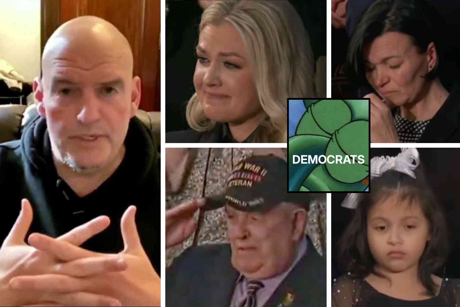 Fetterman torches fellow Dems after they refused to stand for widows, grieving moms, injured kids, and war heroes