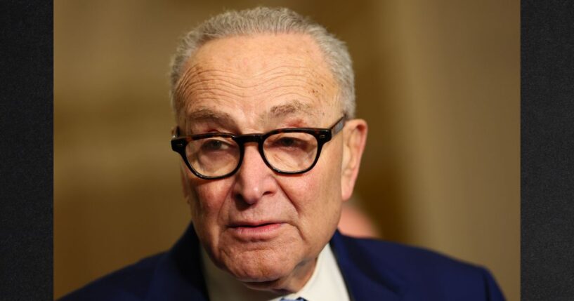 Alert: Schumer Gives Chilling 7 Seconds of Press Comments After Iran Briefing -  Zero Attacks on Trump, Obvious Worry, Pure Seriousness
