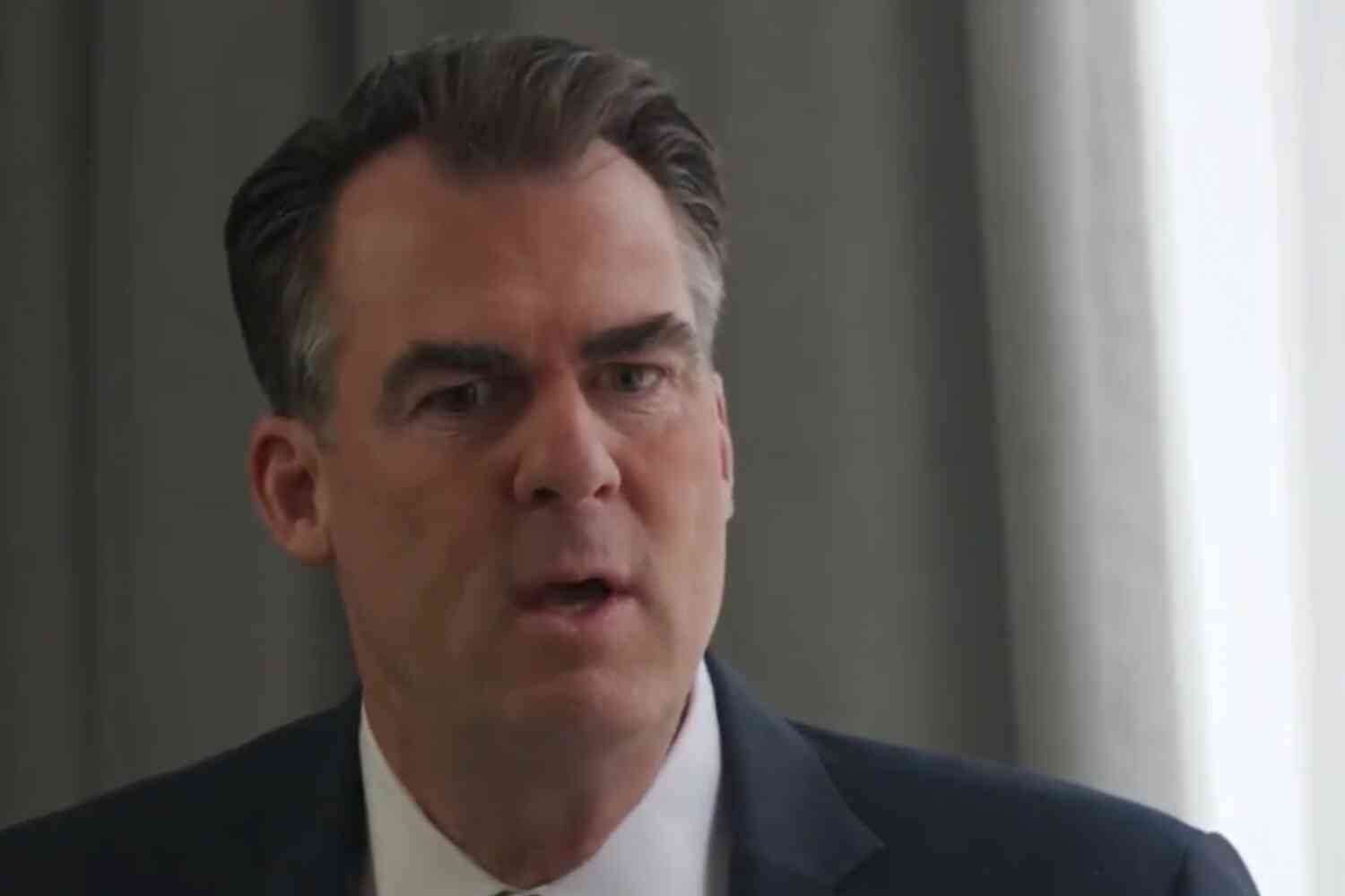 Oklahoma's Republican governor doesn't think Dems are importing illegal aliens to "turn them into voters"