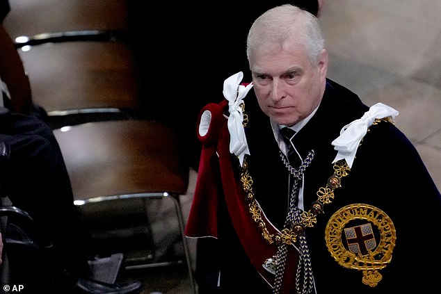 Congress has asked to hear from Andrew Mountbatten-Windsor as part of its Epstein investigation