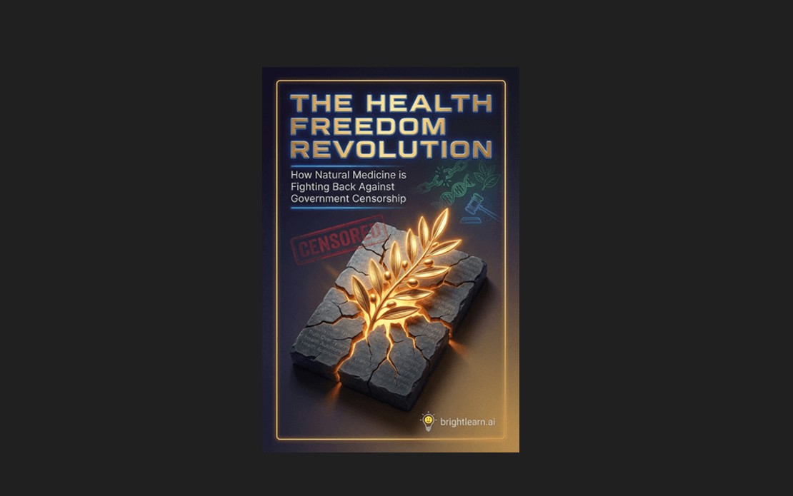 The Health Freedom Revolution: A rallying cry for natural medicine and personal sovereignty