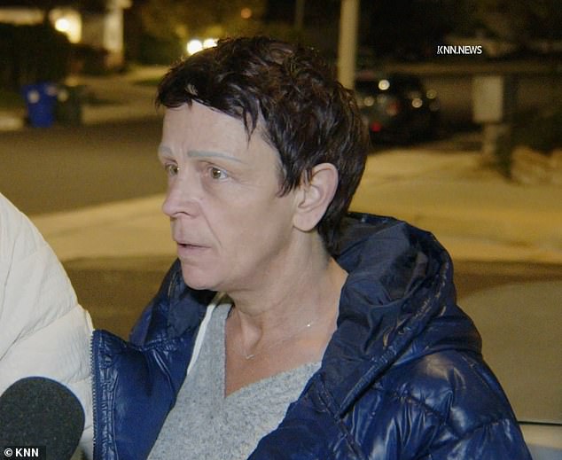 The suspect's roommate Billy Hopper (pictured) said she and her partner were left 'fearing for our lives' following the horror episode