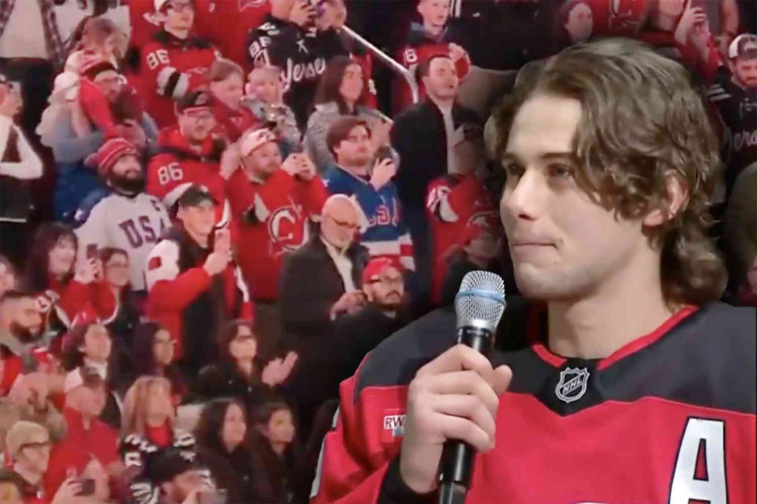 Libs would have you believe Jack Hughes lost all his fans. His first game back in New Jersey tells a different story.
