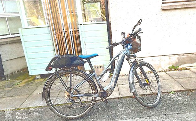 Campbell's wife's e-bike which he used to cycle to the murder