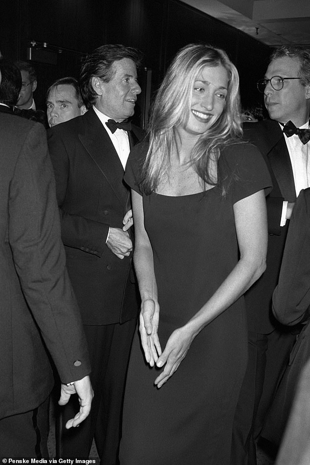 Carolyn moved to New York City to work for Calvin Klein (pictured left), where she quickly worked her way up to be his right-hand woman. But rumblings have long circulated that she had set her sights on JFK Jr way back in Boston and was determined to marry him