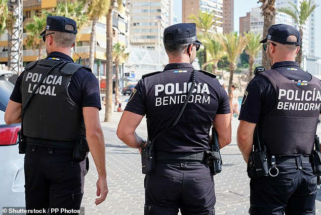Two Brit tourists are arrested in Benidorm after 'one faked kidnapping the other so they could earn £725 ransom to spend on their trip': Pair face jail after panicked family called in Interpol