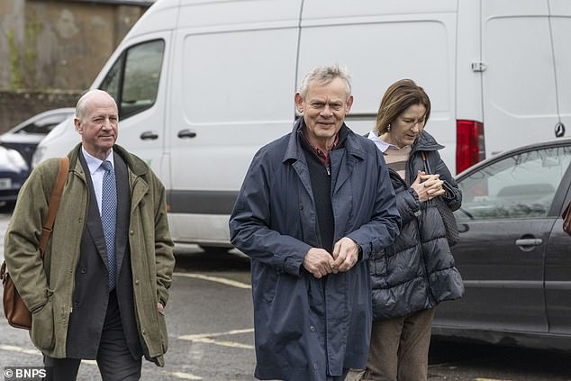 Actor Martin Clunes loses travellers' site battle with hippie neighbours who wanted to build permanent camp 300 yards from £5million farmhouse